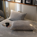 Axyaa Winter Magic Velvet Pillowcase - Warm & Cozy Home Decoration