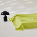 Axyaa Luxury Lyocell Flat Sheet, Smooth Silky Grey Bed Sheet for Cooling & Breathable Summer Sleep