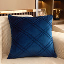 Velvet Throw Pillow Covers for Home Decor by Axyaa