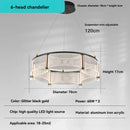 Axyaa Acrylic LED Pendant Lights: Modern Luxe Ceiling Chandeliers