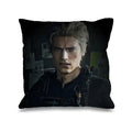 Axyaa Leon Kennedy Anime Pillowcase - 45x45 Decorative Cushion Cover