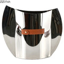 Axyaa Geometric Metal Vase for Chic Room Decor