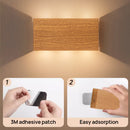 Axyaa Wireless LED Wall Lamp Touch Dimming Night Light - 3 Colors