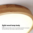 Axyaa Wood Grain LED Ceiling Light for Kitchen Living Room Bedroom
