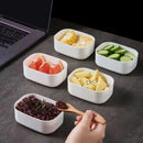 Axyaa Mini Crisper Refrigerator Food Container Box - Leakproof & Microwave Safe