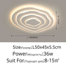 Axyaa Nordic Corrugated Chandelier Flush Mount Ceiling Light