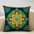 Axyaa Oriental Bliss Sun Moon Ararat Mandala Cushion Cover