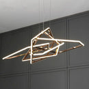 Axyaa Modern Luxury Foyer LED Pendant Lights Villa Dining Room Hanging Lamp