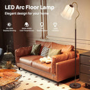 Axyaa Adjustable LED Floor Lamp for Modern Living Room Art Decoration