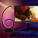 Axyaa LED Gaming Room Desk Lamp - Magic Running Numbers Design, USB-Powered