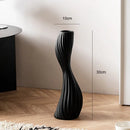 Axyaa White Ceramic Vase - Nordic Furniture Crafts Ornaments - Home Decor Accessories