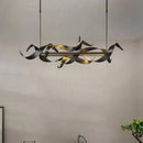 Axyaa LED Chandeliers: Modern Chandelier Pendant Lights for Living & Dining Room