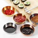 Axyaa Stainless Steel Sauce Dishes Set of 6