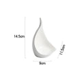 Axyaa Irregular Ceramic Dinner Plate Set for Restaurant Specialty Tableware