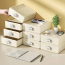 Axyaa Desktop Organizer Stackable Drawers for Office Work and Cosmetic Storage