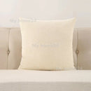 Axyaa Corduroy Corn Kernel Throw Pillowcase - Supersoft Cushion Cover for Home Sofa