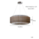 Luxury Crystal Ceiling Chandelier LED by Axyaa: Modern Nordic Light Fixture for Living Room, Bedroom