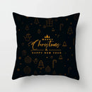 Axyaa Christmas Theme Pillowcase for Festive Sofa Decor and Holiday Gift