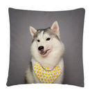 Axyaa Dog Art Photo Pattern Cushion Cover for Home Sofa Car Decor