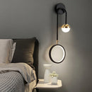 Axyaa Light Stairwell Wall Lamp – Modern Nordic Minimalist LED Bedroom Creative Design