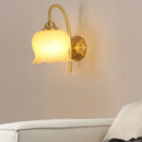 Axyaa Copper LED Wall Sconce for Bedroom, Bathroom, and Staircase