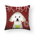 Funny Cartoon Cat & Dog Pillow Covers by Axyaa: Luxury Sofa Bed Decor Pillowcase