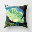 Axyaa Decor Pillowcase: Flower Print Square, Bedroom & Living Room 45x45cm