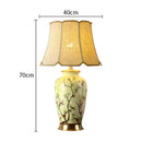 Axyaa Ceramic Desk Lamp: Luxury Classical Table Light for Bedroom, Living Room & Home Décor