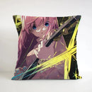 Axyaa 45x45 Decorative Pillowcases for Sofa Pillows - Bocchi Rock Theme