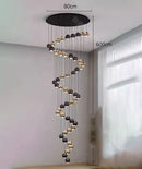 Axyaa Modern LED Pendant Chandelier Lighting for Living and Dining Room