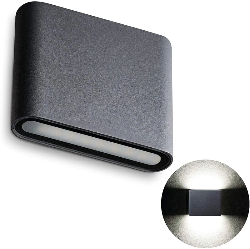 Axyaa Waterproof LED Wall Sconce Outdoor Up Down Light AC90-260V