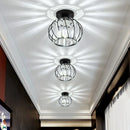 Axyaa Modern Glass Ceiling Light Fixture for Home Decor