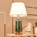 Axyaa Modern Ceramic Deer Table Lamp: LED Nordic Style for Home Living Room Bedroom.