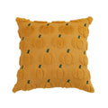 Axyaa Plush Pumpkin Orange Throw Pillow Cover Halloween Decor