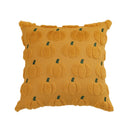Axyaa Plush Pumpkin Orange Throw Pillow Cover Halloween Decor