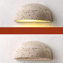 Axyaa Ancient Chinese Travertine LED Wall Light for Ambiant Lighting