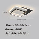 Axyaa LED Ceiling Lamp: Modern, Elegant Whole-house Lighting Solution