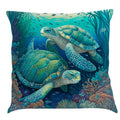 Axyaa Ocean Series Pillowcase - Fish Sea Turtle Whale Printed Cushion Cover