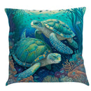 Axyaa Ocean Series Pillowcase - Fish Sea Turtle Whale Printed Cushion Cover