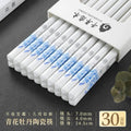 Axyaa Ceramic Chopsticks: Antibacterial, Anti-mould, High Temperature Resistant Tableware