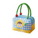 Axyaa Fruit Cartoon Lunch Bag: Large Capacity Thermal Insulated Tote for Kids & Adults