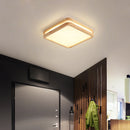 Axyaa Wooden LED Ceiling Light Chandelier Pendant for Modern Home Lighting
