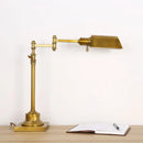 Axyaa Copper Desk Lamp: French Retro Style, Metal Construction, Ideal for Study and Bedroom