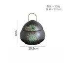 Axyaa Ceramic Egg Shape Bowl with Lid for Soup and Desserts