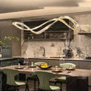 Axyaa Modern LED Pendant Light Chandeliers for Living and Dining Room Lighting