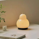 Axyaa French Pear Cream Touch Night Light - Portable Ambient Light for Bedroom & Study