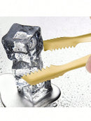 Axyaa Stainless Steel Food Tongs Set - Perfect for Afternoon Tea, Coffee Bar, Desserts