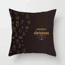 Axyaa Christmas Theme Pillowcase for Festive Sofa Decor and Holiday Gift