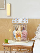 Axyaa Acrylic Blind Box Display Stand for POPMART Plush Dolls Pendant Rotation Cabinet