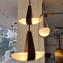 Axyaa Nordic Glass Pendant Light for Bedside, Restaurant, and Bar
